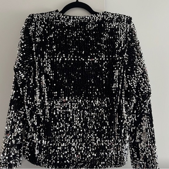 Zara sequin jacket S - Picture 2 of 3